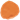 Tache de peinture orange décorative